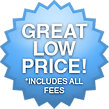 Great Low Price - Includes All Fees!